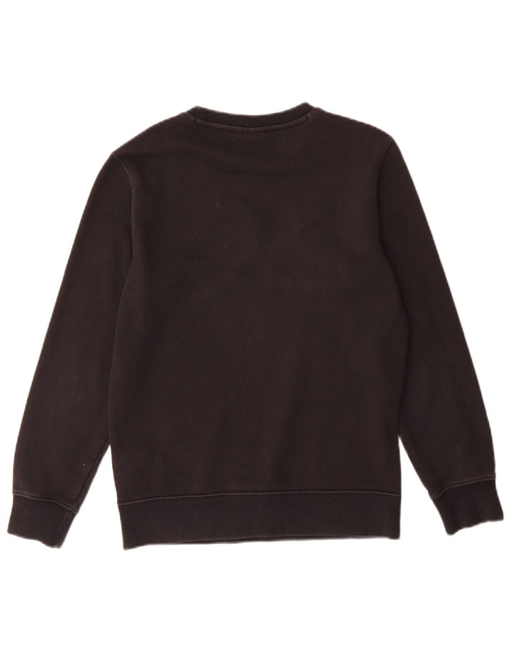 CHAMPION Jungen-Sweatshirt mit Grafik, 11–12 Jahre, Größe L, schwarze Baumwolle