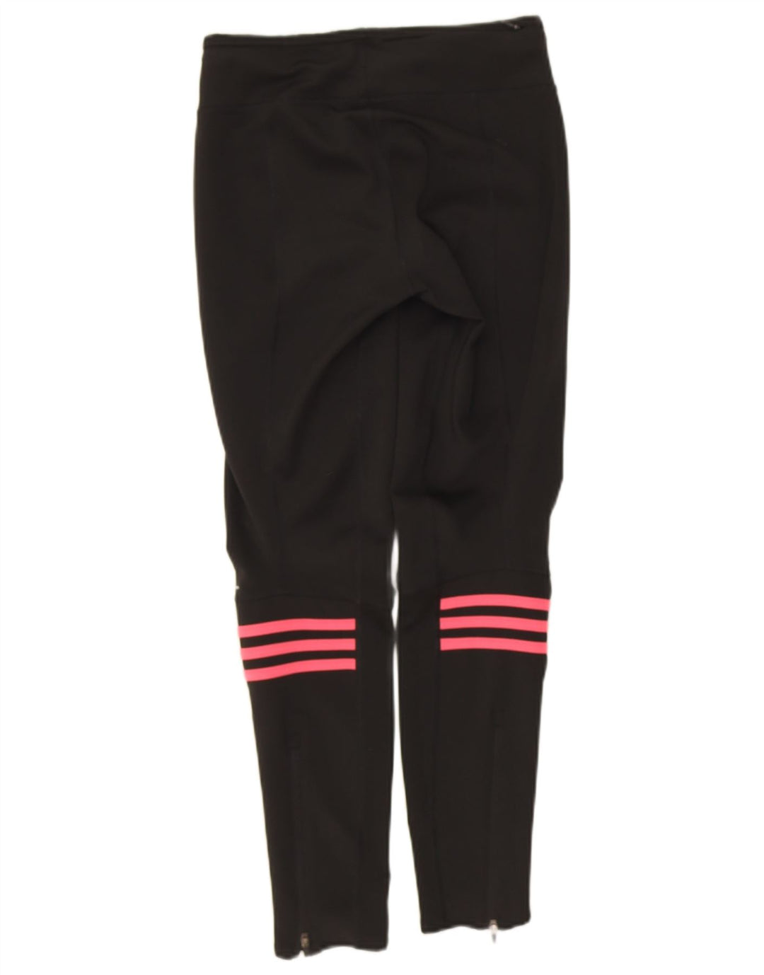 Adidas Damen Climalite Leggings UK 8/10 Small Schwarz Polyester