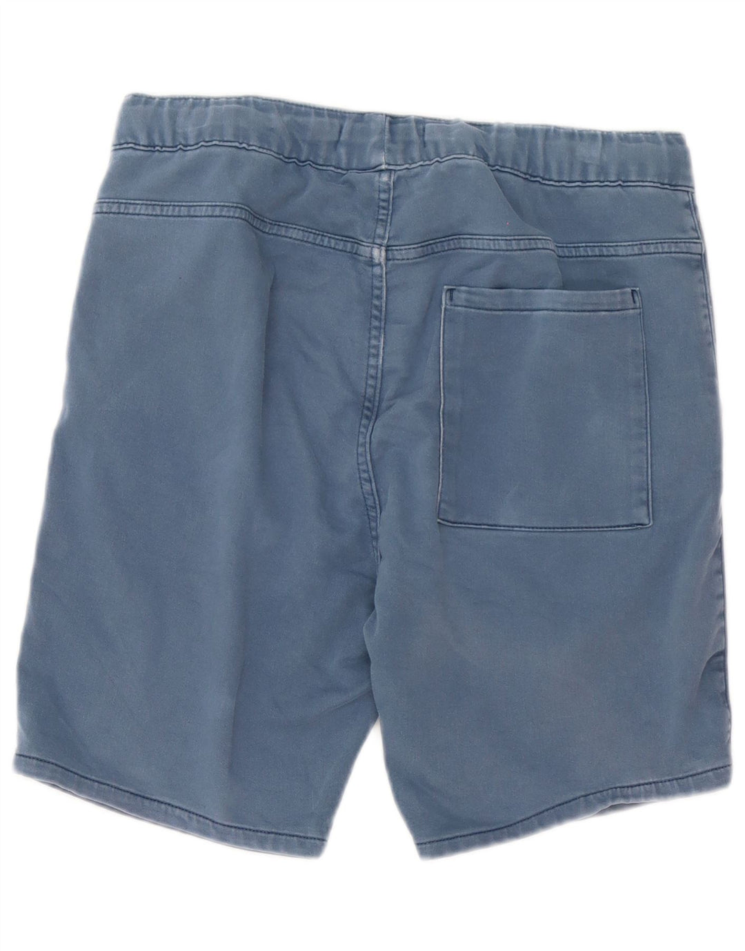 Zara Herren Chinoshorts Medium W32 Marineblau
