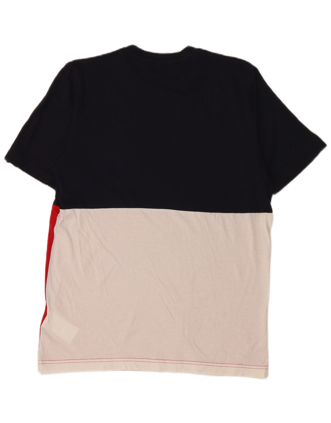 Adidas Herren-T-Shirt mit Grafik, Größe S, mehrfarbig, Colourblock-Baumwolle