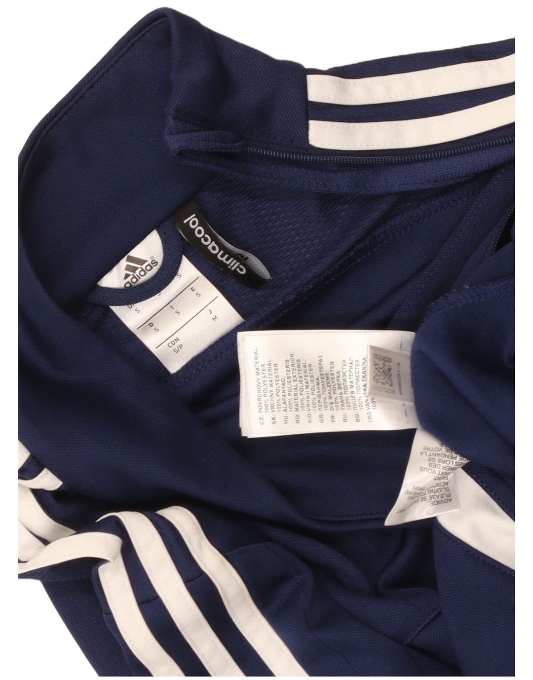 Adidas Climacool Pullover-Trainingsanzug für Herren, Größe S, Marineblau, Farbblock