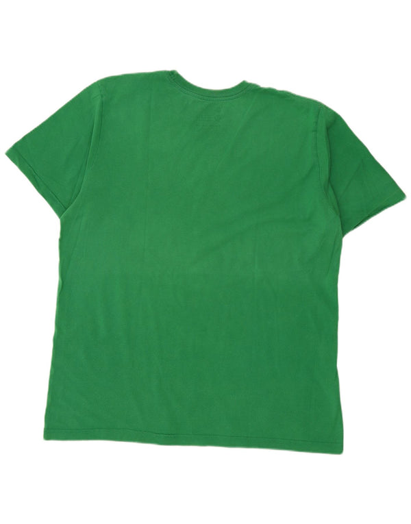 Nike Herren-T-Shirt mit Standard-Passform, Grafik, XL, grüne Baumwolle