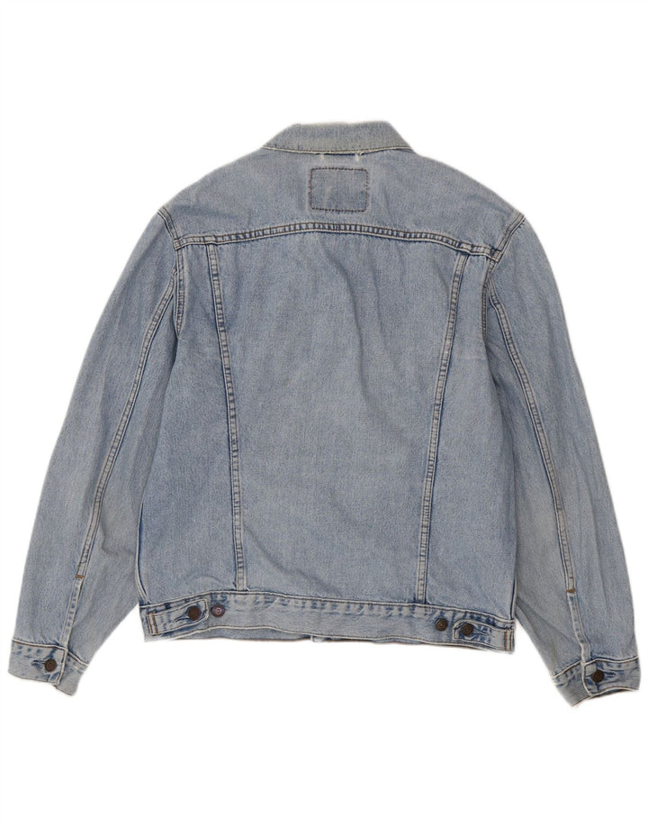 Levi's Herren 70503 Jeansjacke UK 38 Mittelblaue Baumwolle