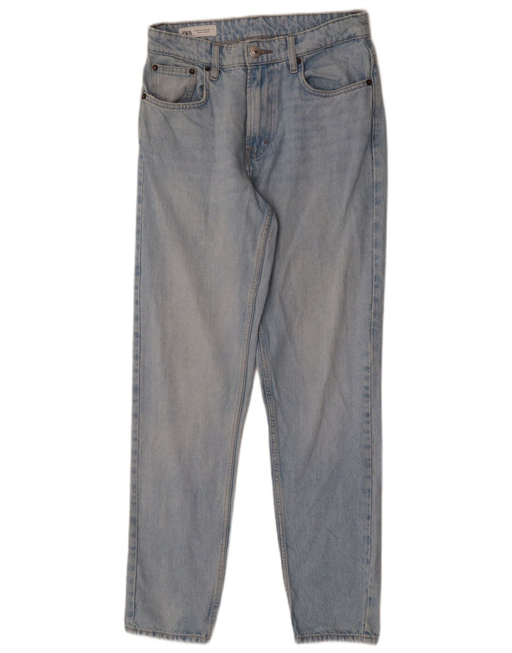 Zara Herren Slim Jeans EU 38 Small W30 L30 Blau