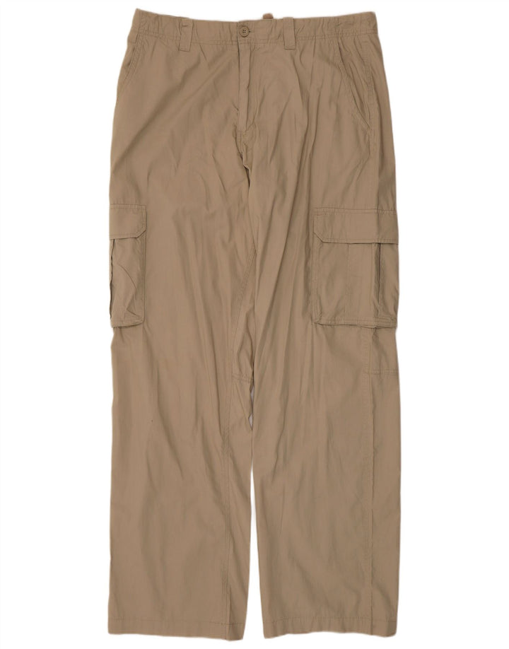 Cherokee Herren gerade Cargohose W36 L34 Beige Baumwolle