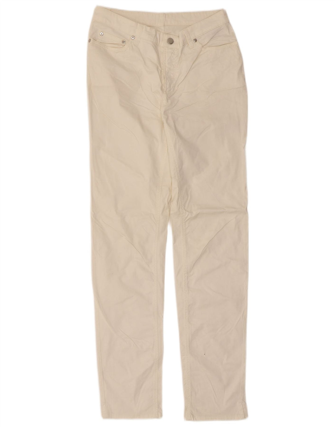 Gant Damen Straight Jeans W31 L34 Weiße Baumwolle