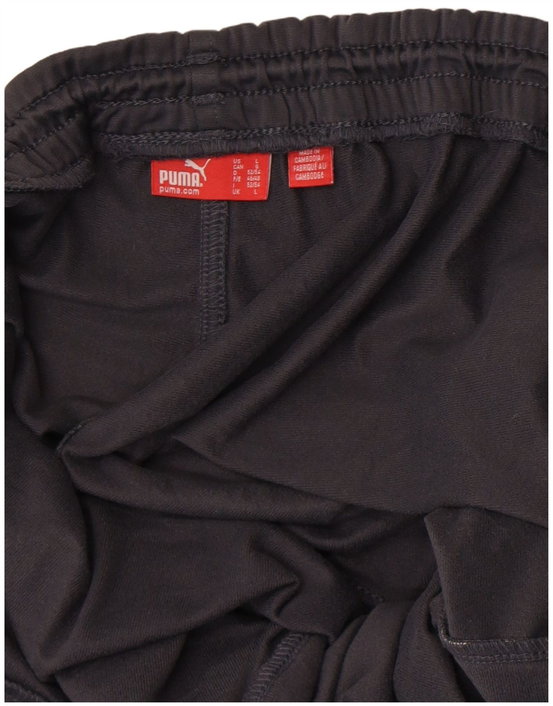 PUMA Herren-Trainingshose, Größe L, Grau