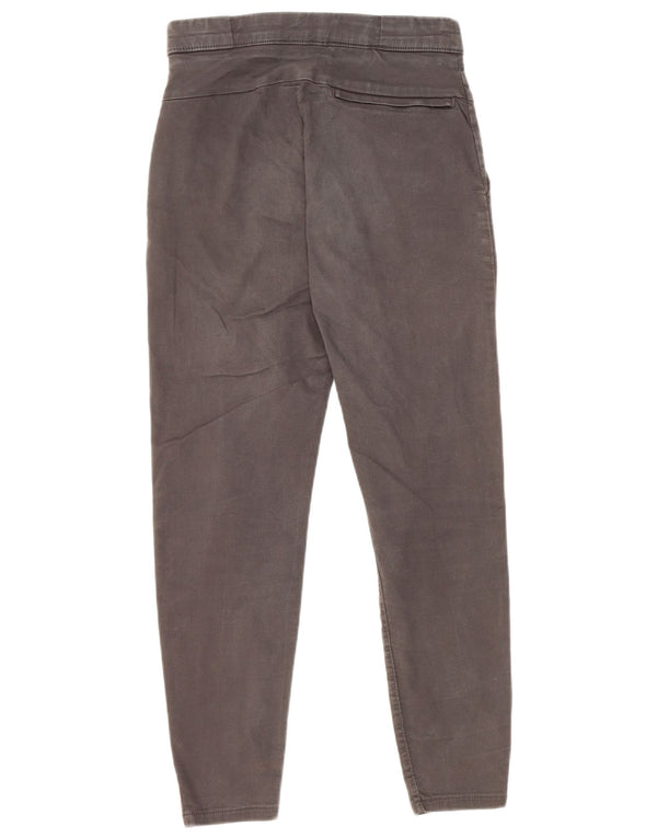 Zara Mens Slim Chino Trousers Small W30 L25 Grey Cotton