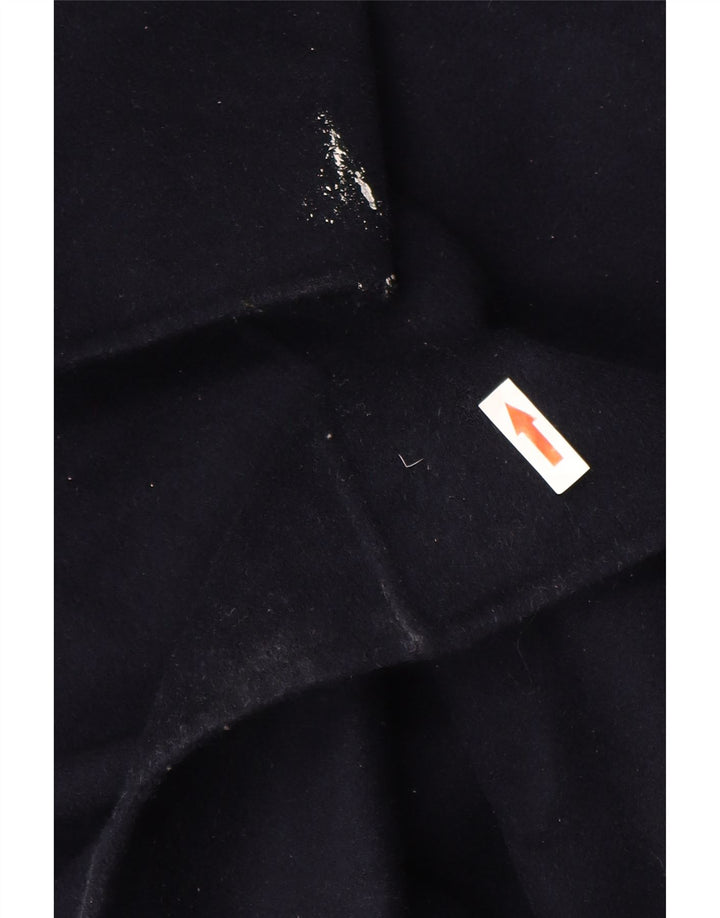 Massimo Dutti Damen Offener Übergroßer Mantel UK 10 Small Marineblau
