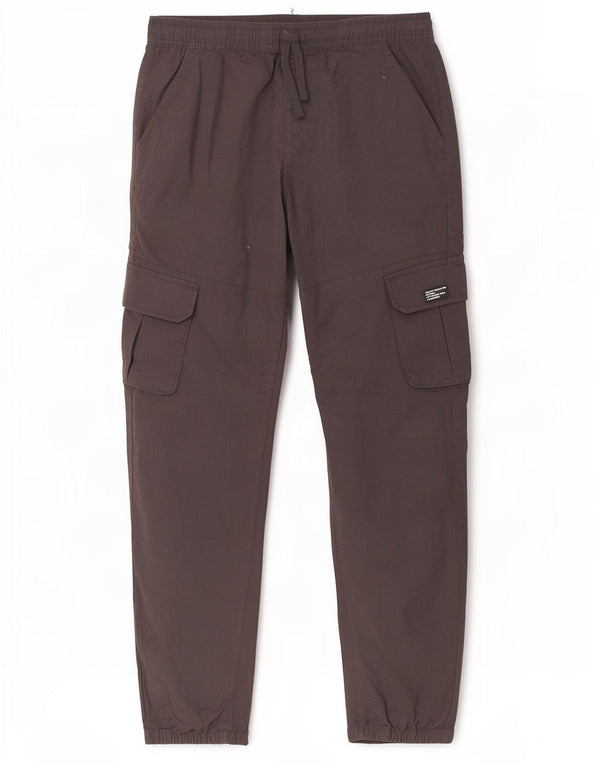 Marks & Spencer Jungen Jogger Cargohose 14–15 Jahre W30 L28 Schwarz