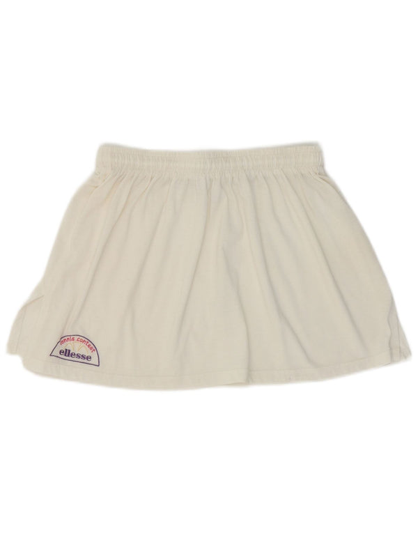 Ellesse Damen Tennisrock UK 12 Medium Weiß