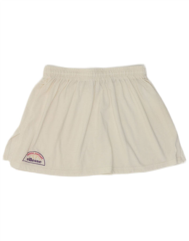 Ellesse Damen Tennisrock UK 12 Medium Weiß