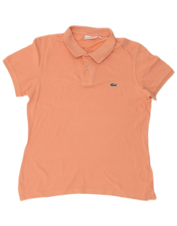 LACOSTE Herren-Poloshirt, Größe 4, mittelrosa, Baumwolle