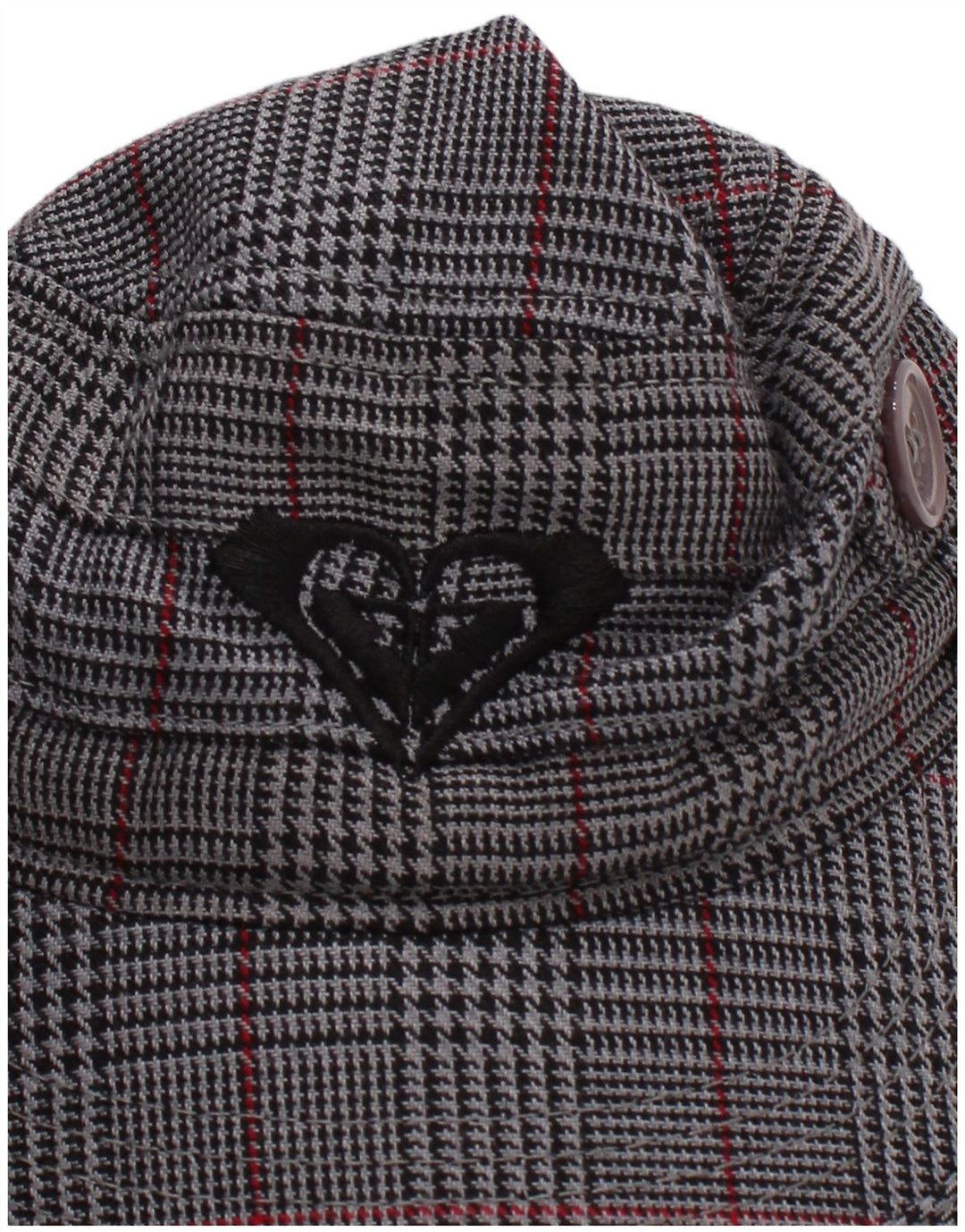 Roxy Newsboy-Kappe für Damen, Einheitsgröße, grauer Hahnentritt