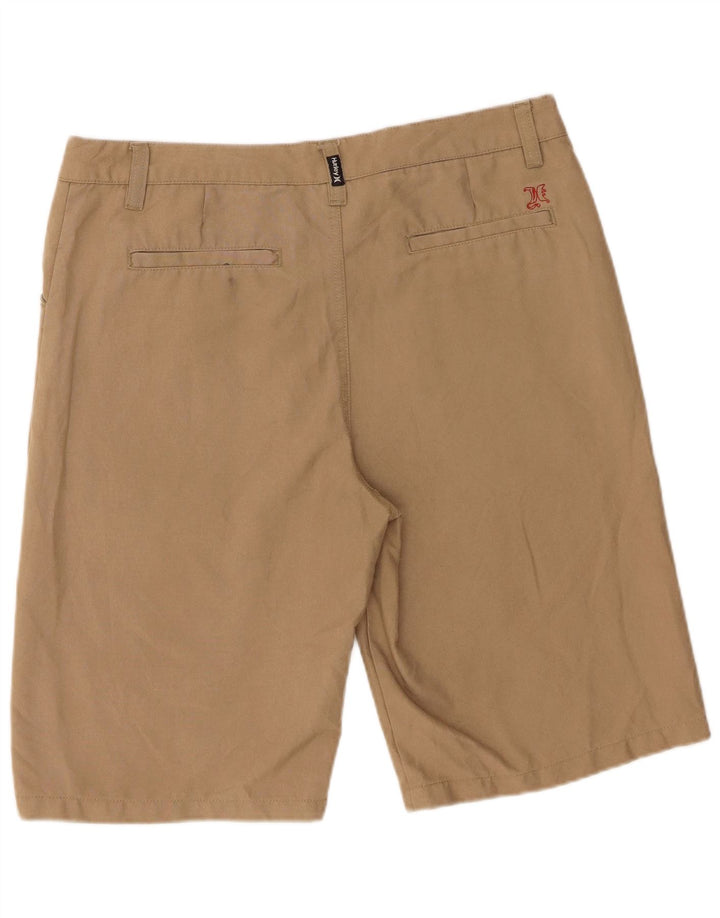 Hurley Herren Freizeitshorts W34 Large Beige Polyester