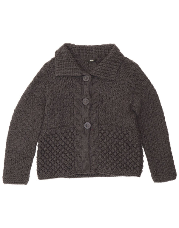 Marks & Spencer Damen-Cardigan-Pullover UK 14 Mittelgraues Acryl