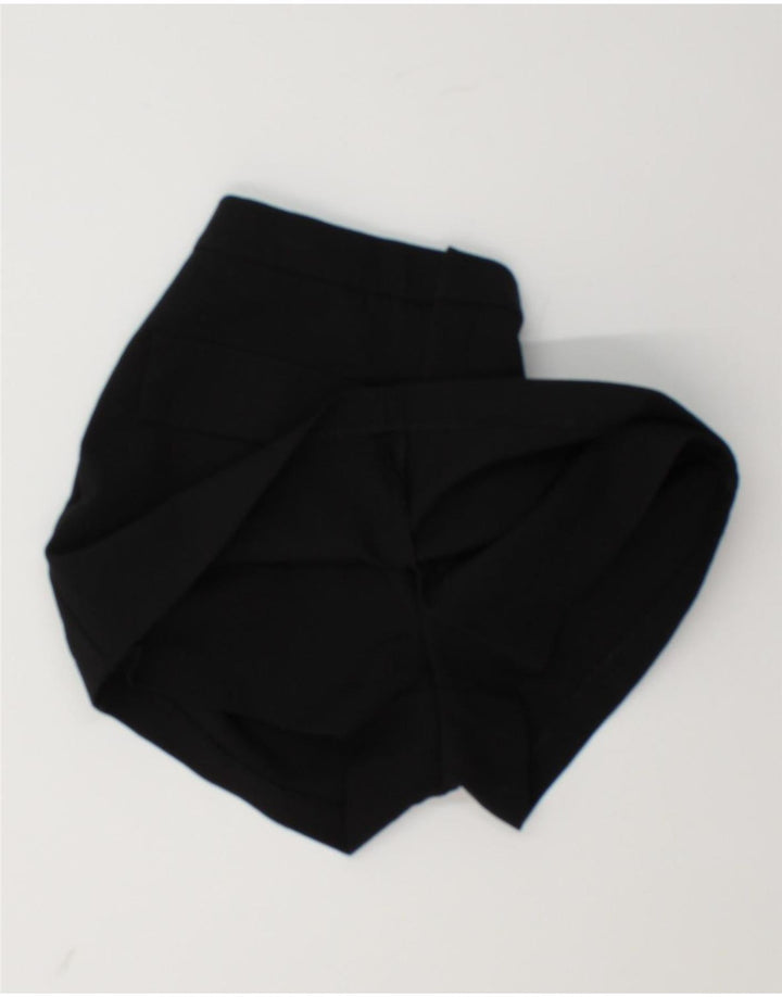 Zara Damen Skort UK 8 Small Schwarz Polyester