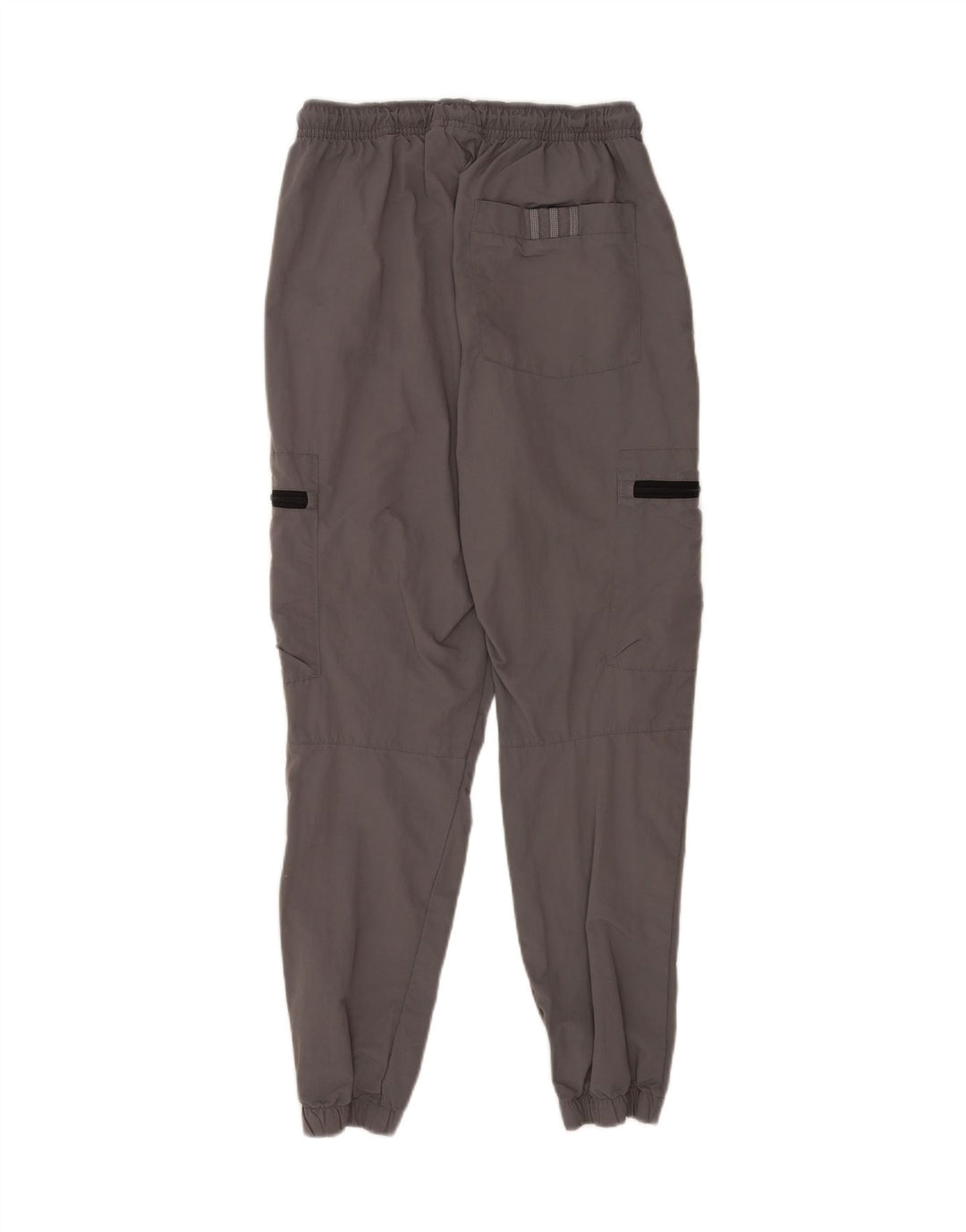 Adidas Herren Cargo-Trainingshose, Jogginghose, mittelgraues Nylon