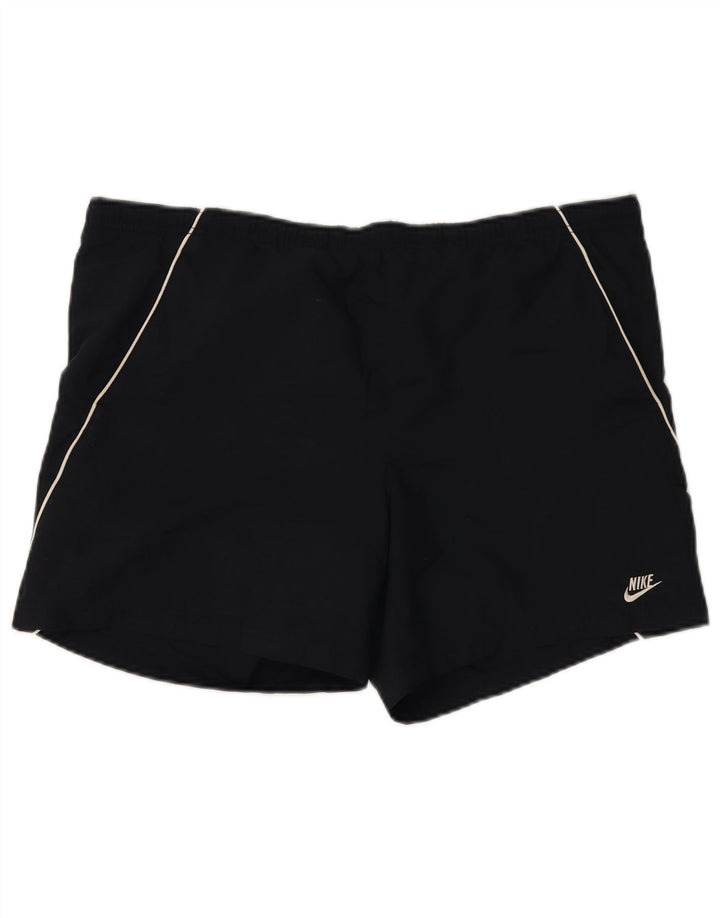 Nike Herren-Badeshorts, groß, marineblaues Polyester