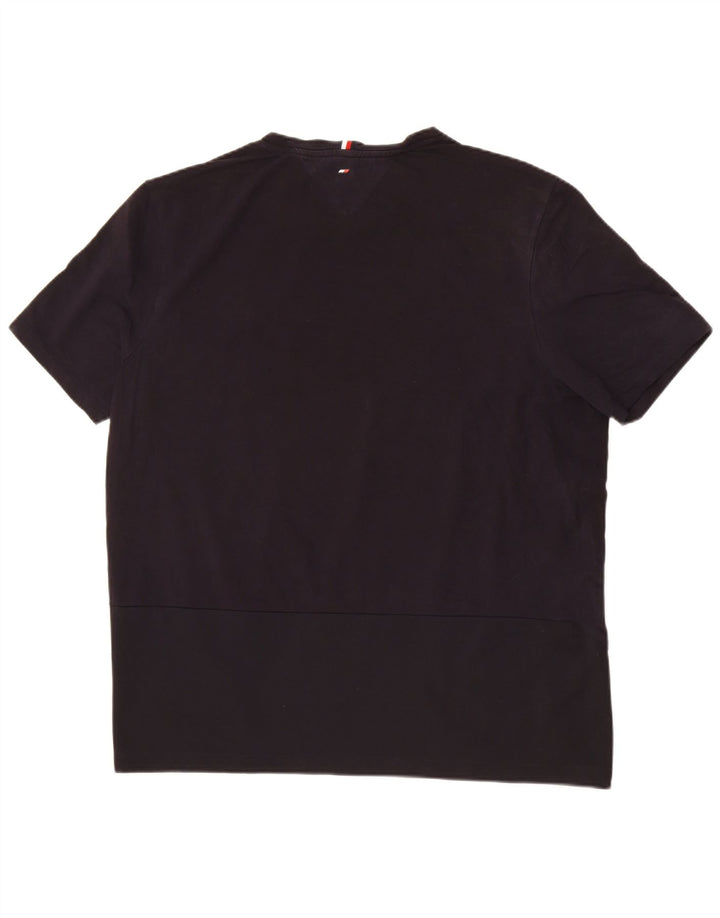 Tommy Hilfiger Herren T-Shirt Top 2XL Marineblau