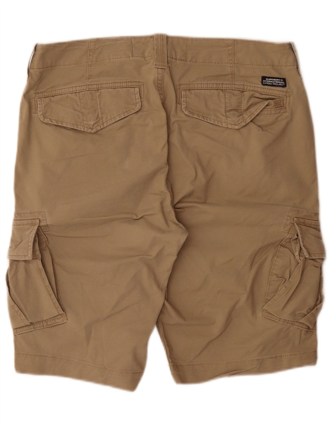 Superdry Herren Cargoshorts W32 mittelbeige Baumwolle