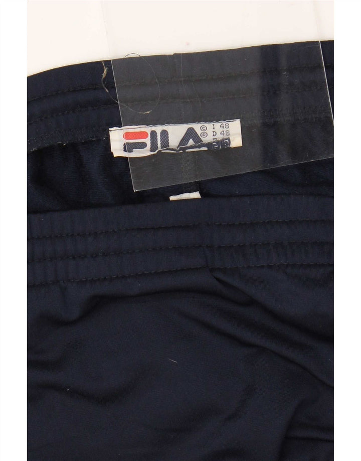 Fila Herren-Trainingshose mit Grafik, Größe IT 48, mittleres Marineblau