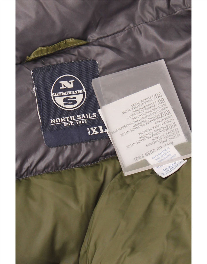 NORTH SAILS Herren Wattierte Jacke UK 42 XL Marineblau Polyamid