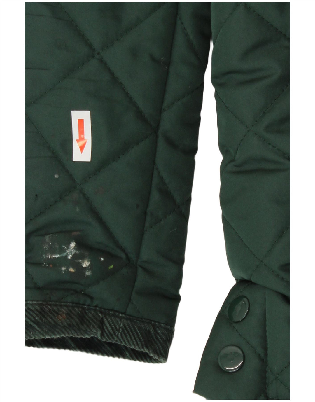 Pierre Cardin Herren Steppjacke UK 38 Mittelgrünes Polyester