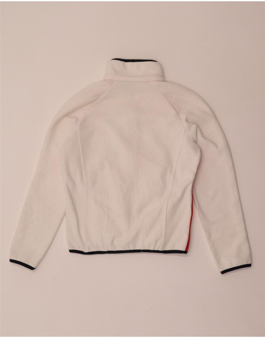 Lotto Damen Fleecejacke UK 14 Mittelweiß gestreift