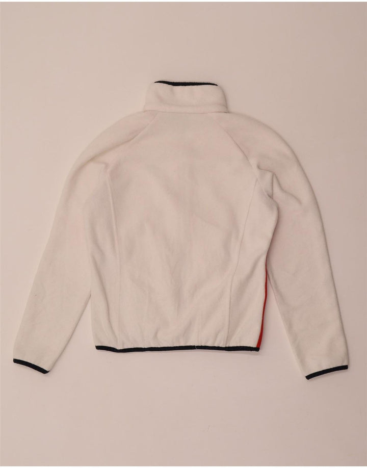 Lotto Damen Fleecejacke UK 14 Mittelweiß gestreift