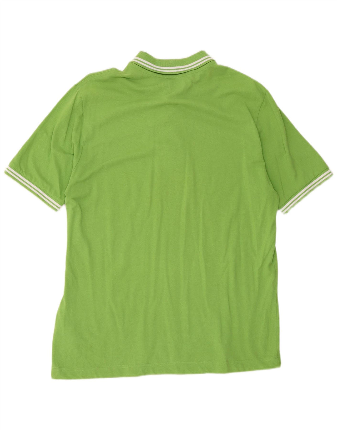Kappa Herren-Poloshirt, groß, grüne Baumwolle