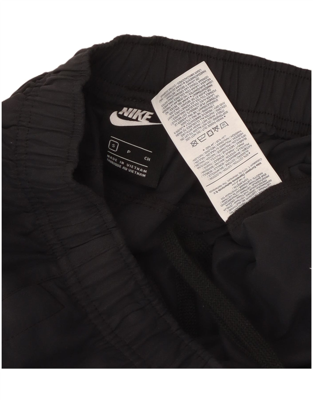 Nike Herren Cargo-Trainingshose, Jogginghose, Größe S, Schwarz, Baumwolle