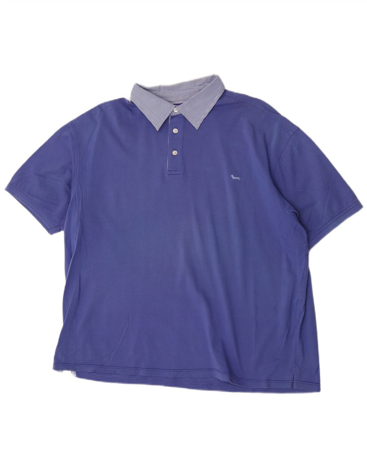 Harmont & Blaine Herren Poloshirt 4XL Blue Classic