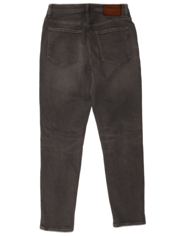 Dondup Damen Anya Tapered Jeans W28 L28 Graue Baumwolle