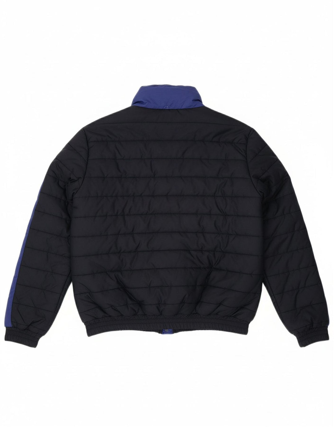 LA MARTINA Boys Padded Jacket 15-16 Years Navy Blue Colourblock Polyester