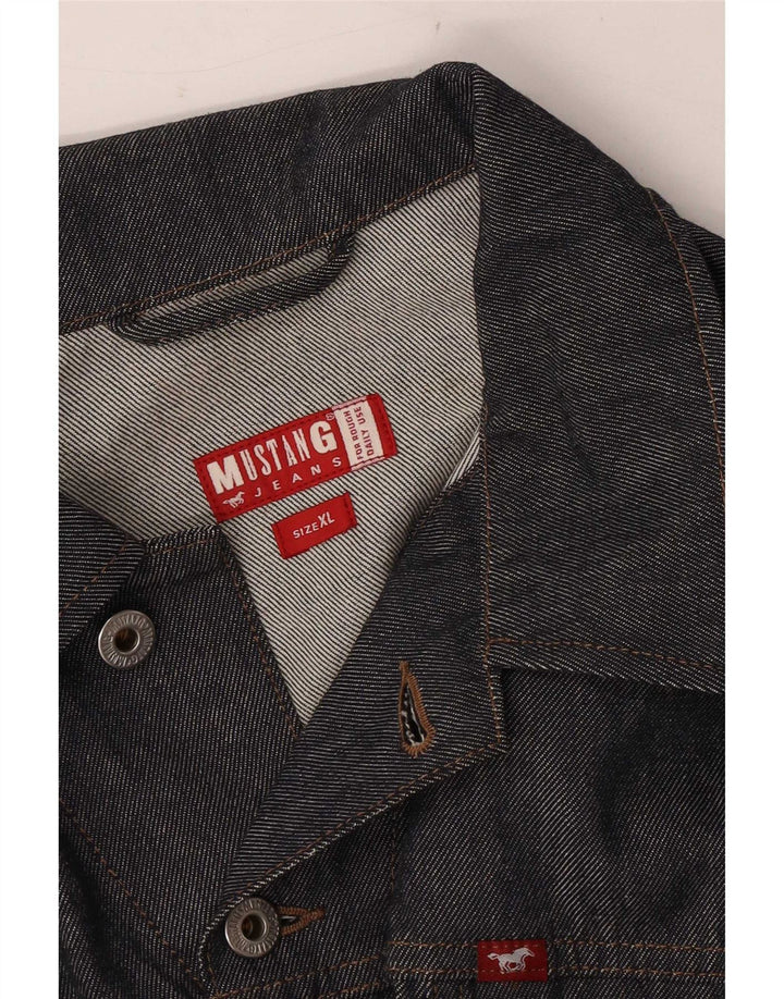 Mustang Herren Jeansjacke UK 42 XL Marineblau