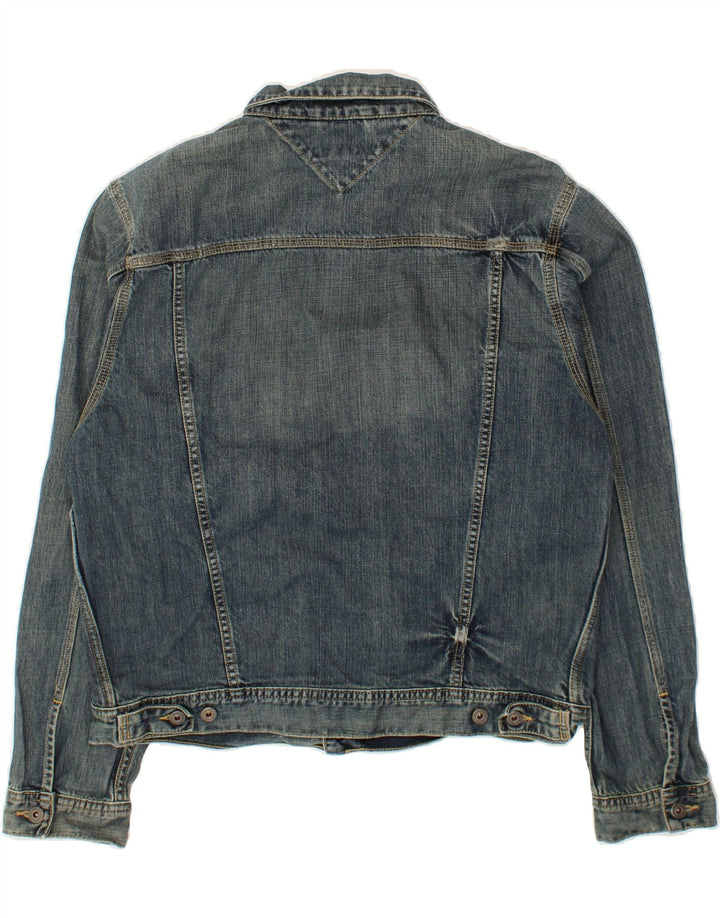 TOMMY HILFIGER Mens Denim Jacket UK 40 Large Blue Cotton Vintage Tommy Hilfiger and Second-Hand Tommy Hilfiger from Messina Hembry 