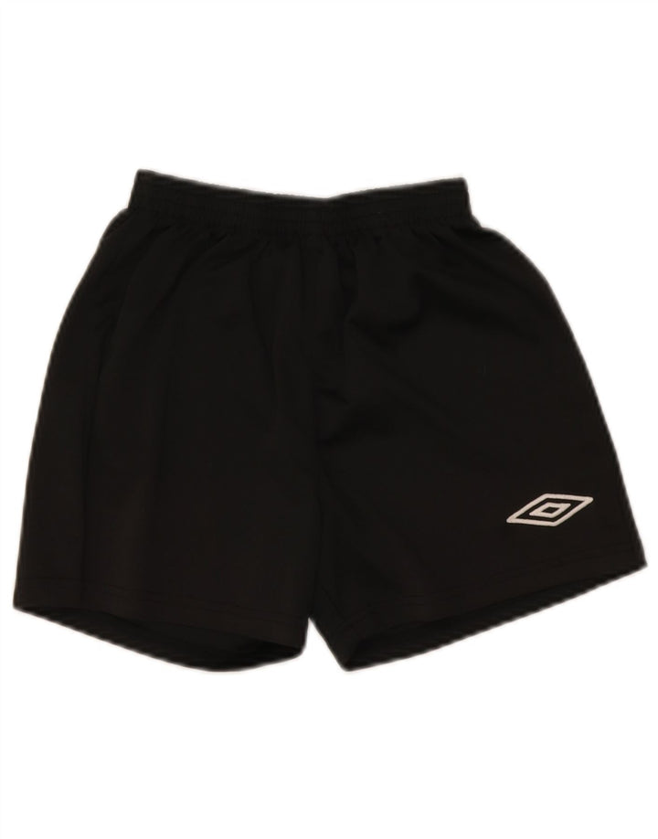 Umbro Sportshorts für Jungen, 11–12 Jahre, Größe L, Schwarz