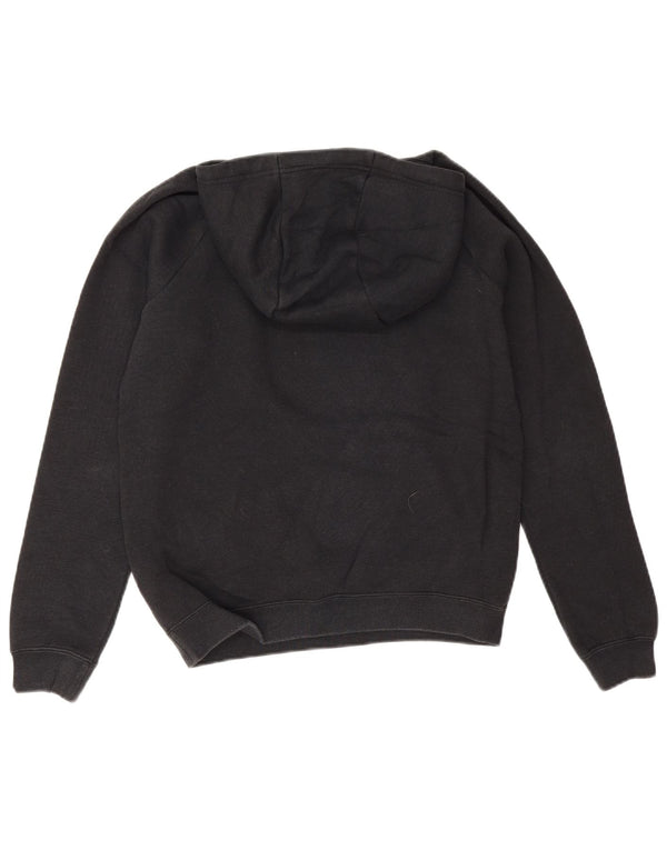 Nike Damen-Pullover mit übergroßem Kapuzenpullover, Gr. 6, XS, schwarze Baumwolle