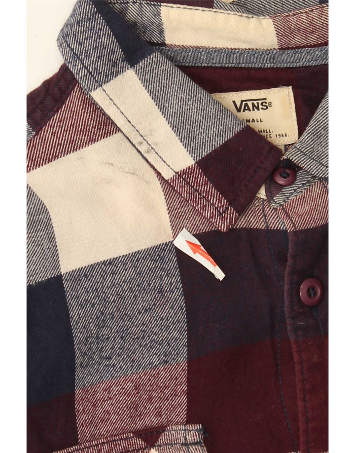 Vans Herren-Flanellhemd, klein, mehrfarbig, kariert, Baumwolle