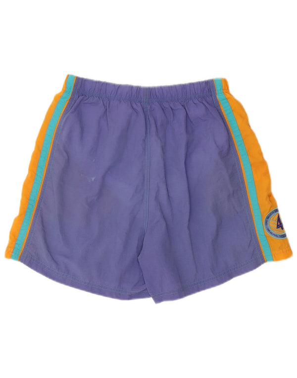 Lotto Herren-Badeshorts, groß, blaues Colourblock-Nylon