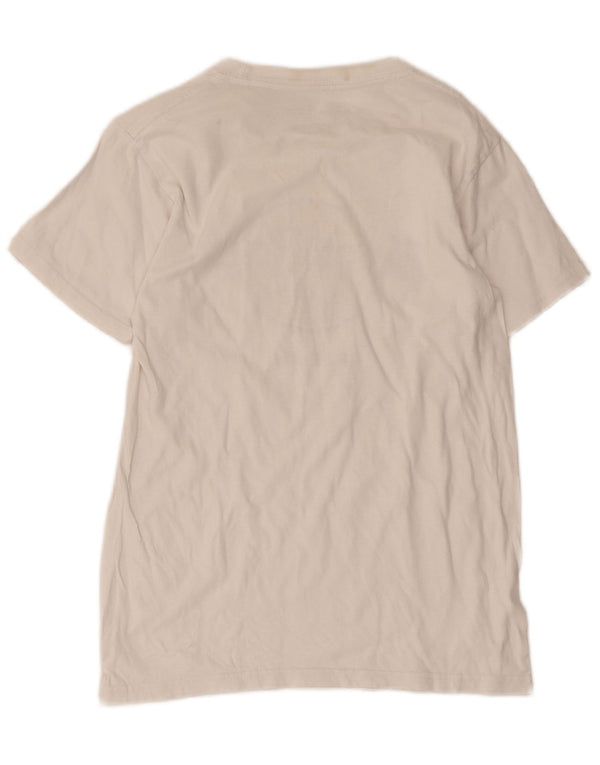 Hard Rock Cafe Mens Berlin Graphic T-Shirt Top Small White Cotton