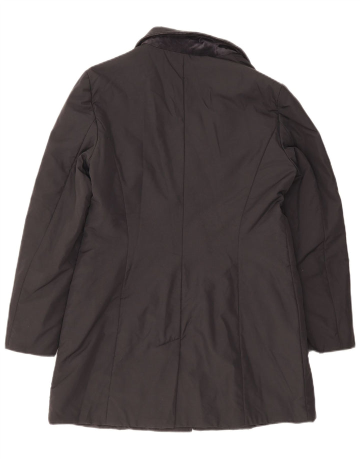 Max & Co. Damenmantel UK 16 Large Marineblau Polyester