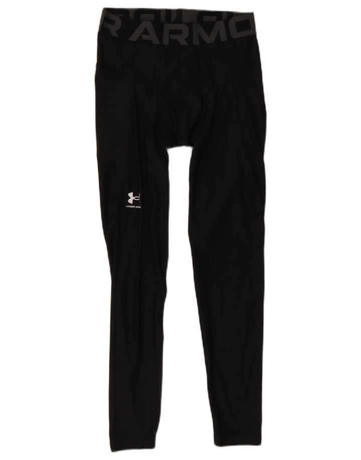 Under Armour Herren Heat Gear Graphic Leggings Mittelschwarzes Polyester
