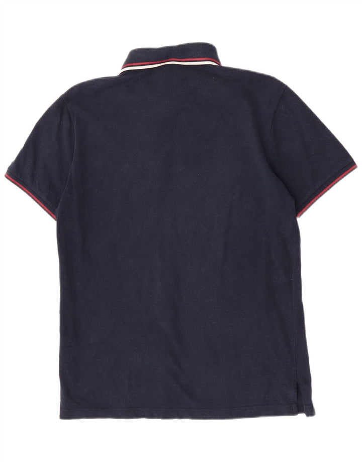 Fred Perry Herren-Poloshirt, mittelmarineblaue Baumwolle