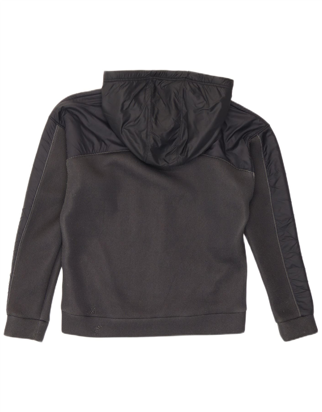 Under Armour Herren-Kapuzenpullover mit grafischem Reißverschluss, klein, schwarz geflecktes Polyester