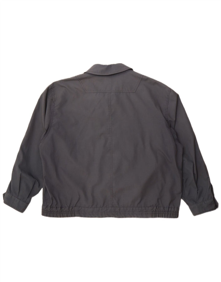 Maison Jacques Herren Bomberjacke IT 52 XL Marineblaues Polyester