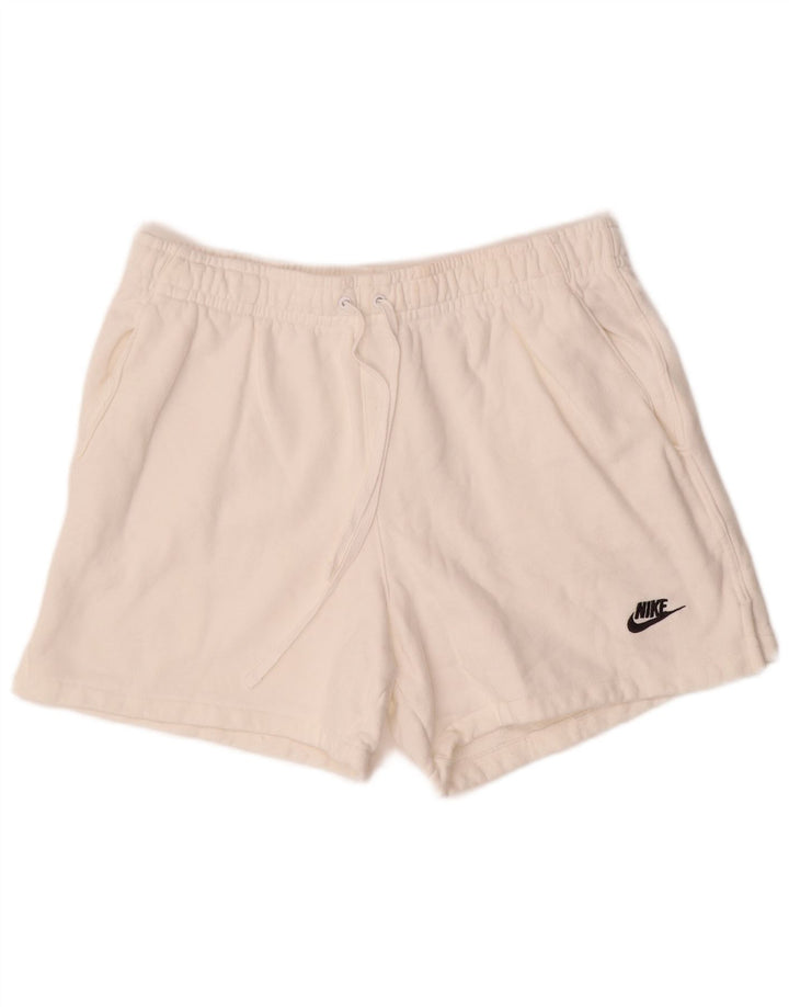 NIKE Herren-Sportshorts XL aus weißer Baumwolle
