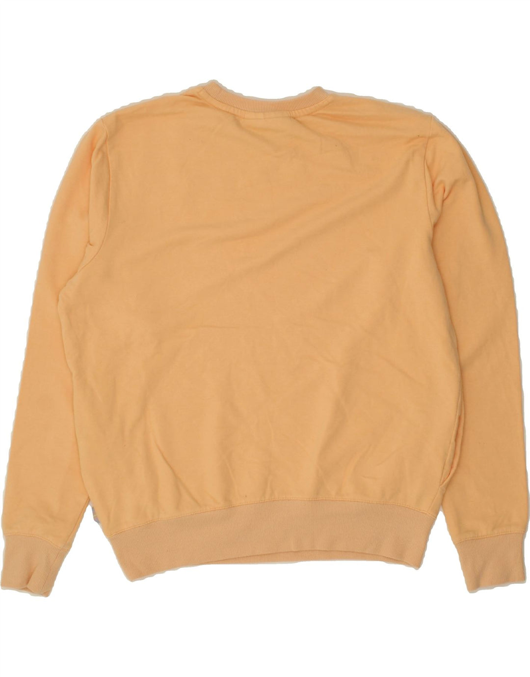 FILA Mens Sweatshirt Jumper Small Beige Cotton Vintage Fila and Second-Hand Fila from Messina Hembry 