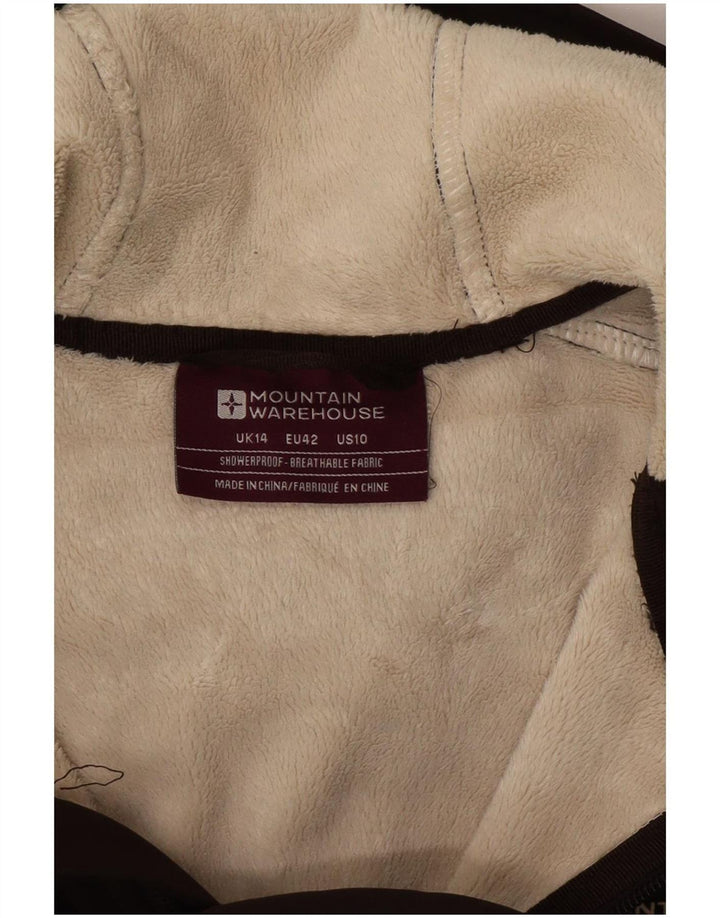 Mountain Warehouse Damen-Windbreakerjacke mit Kapuze, Gr. 14, Braun